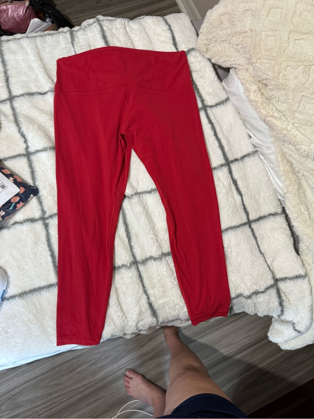 Woman’s size 16 lululemon Red High-Waist Align Leggings